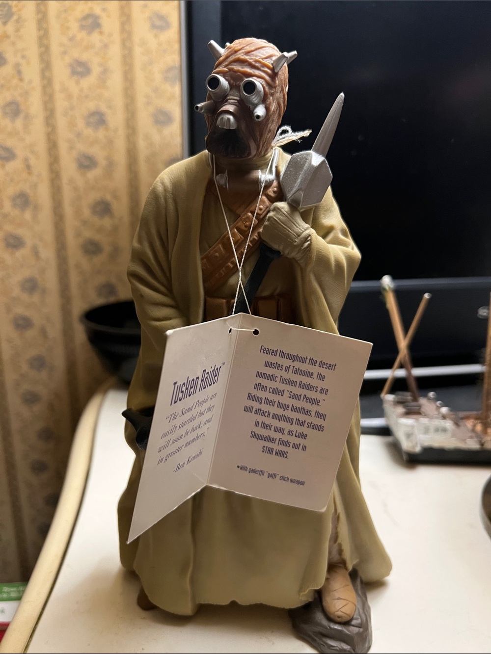 Star Wars 10" Tusken Raider Collectors Figure Episode 4 A New Hope
